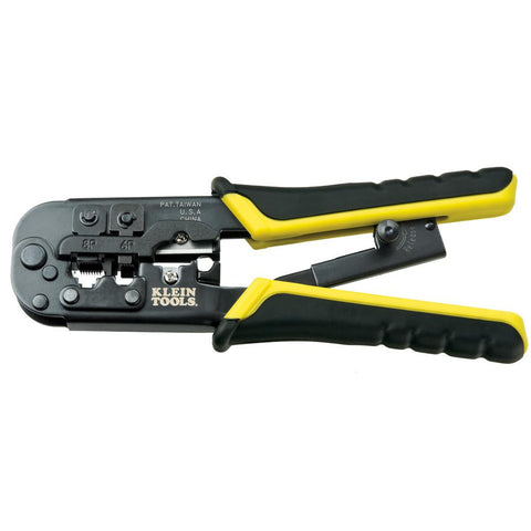 Klein Tool Ratcheting Modular Crimper-Stripper