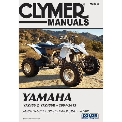 Clymer Yamaha YFZ450 & YFZ450R (2004-2013)