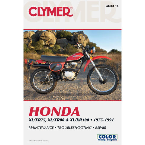 Clymer Honda XL-XR75, XL-XR100 (1975-1991)