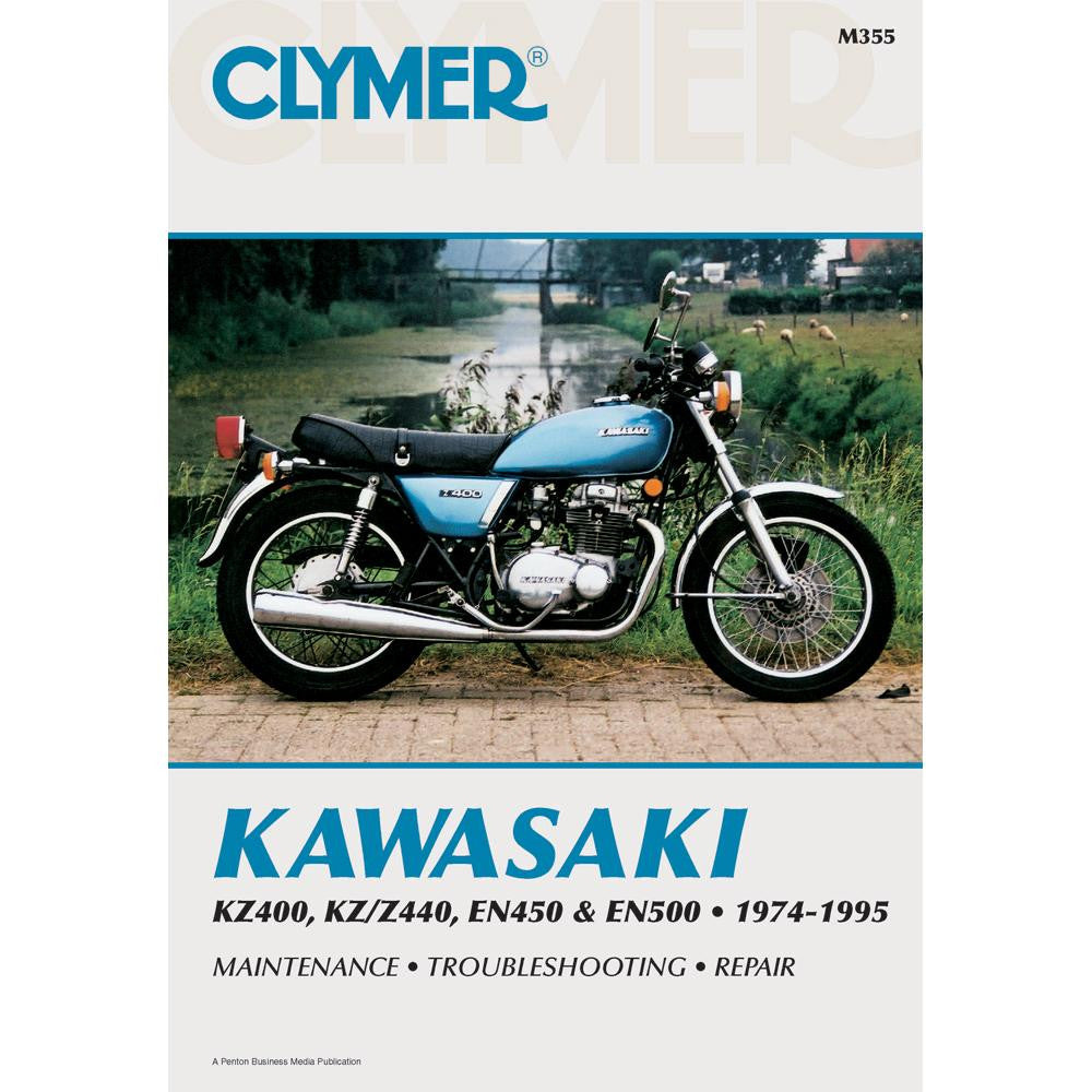 Clymer Kawasaki KZ400, KZ-Z440, EN450 & EN500 (1974-1995)