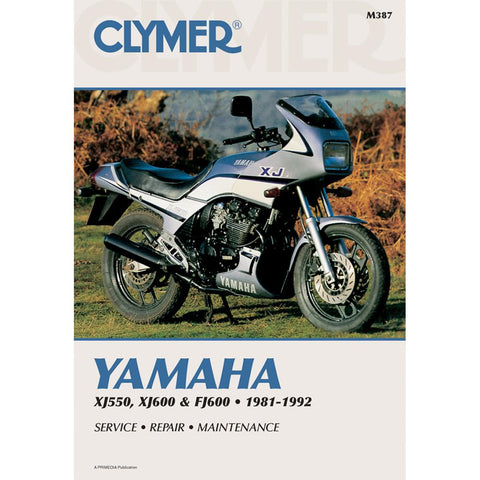 Clymer Yamaha XJ550, XJ600 & FJ600 (1981-1992)