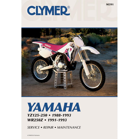 Clymer Yamaha YZ125-250 (1988-1993) & WR250Z (1991-1993)