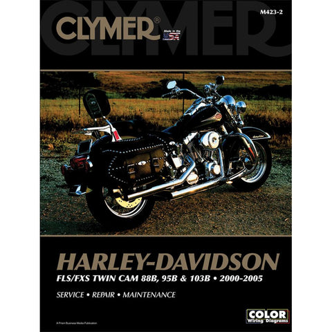 Clymer Harley-Davidson FLS-FXS Twin Cam 88B, 95B & 103B (2000-2005)