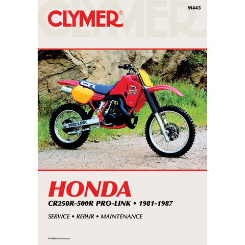 Clymer Honda CR250R-500R Pro-Link (1981-1987)