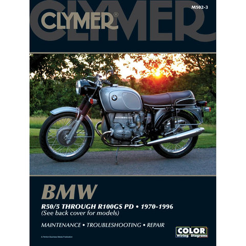 Clymer BMW R50-5 Through R100GS PD (1970-1996)