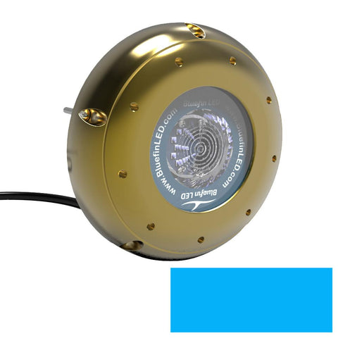 Bluefin LED Hammerhead H16 Surface Mount Underwater LED Light - 5600 Lumens - Topaz Blue