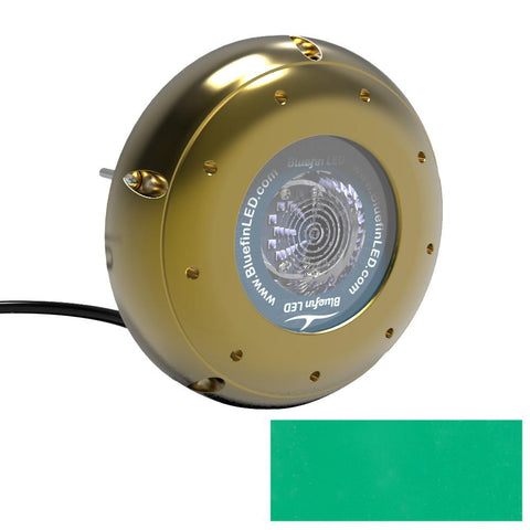 Bluefin LED Hammerhead H16 Surface Mount Underwater LED Light - 5600 Lumens - Emerald Green