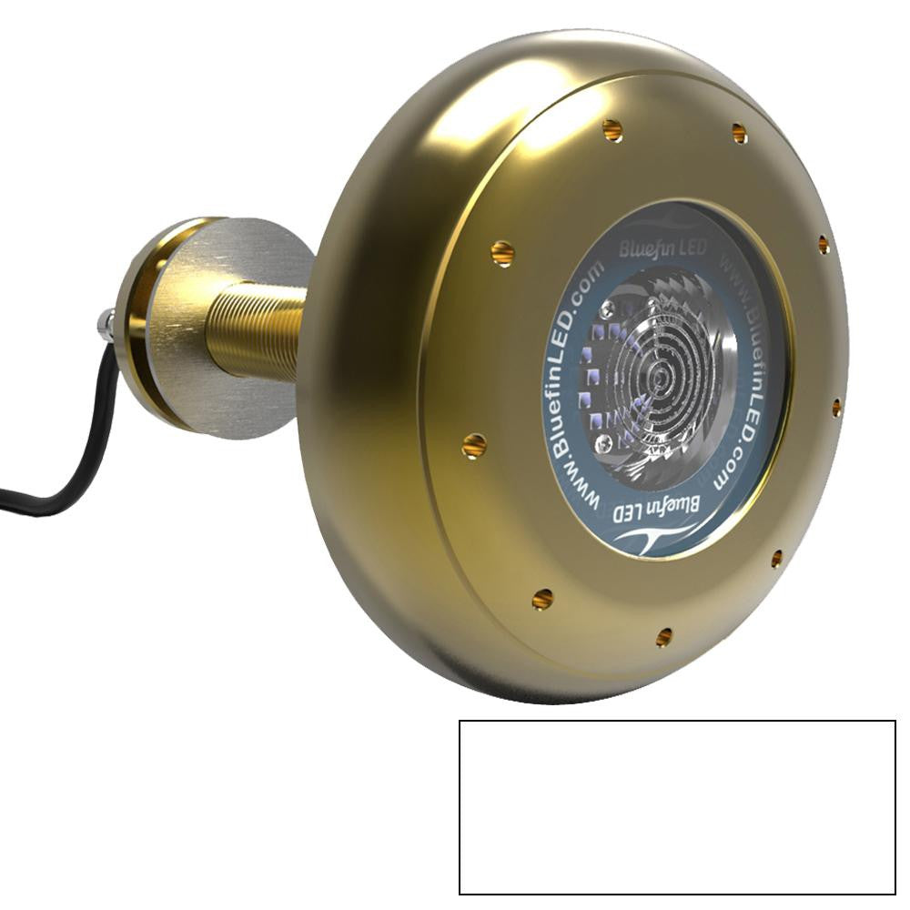 Bluefin LED Stingray S16 Thru-Hull Underwater LED Light - 5600 Lumens - Diamond White