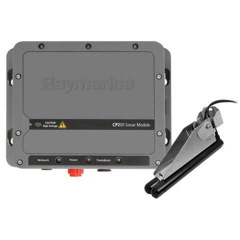 Raymarine CP200 CHIRP SideVision&trade; Sonar Module w-CPT-200 Transom Transducer