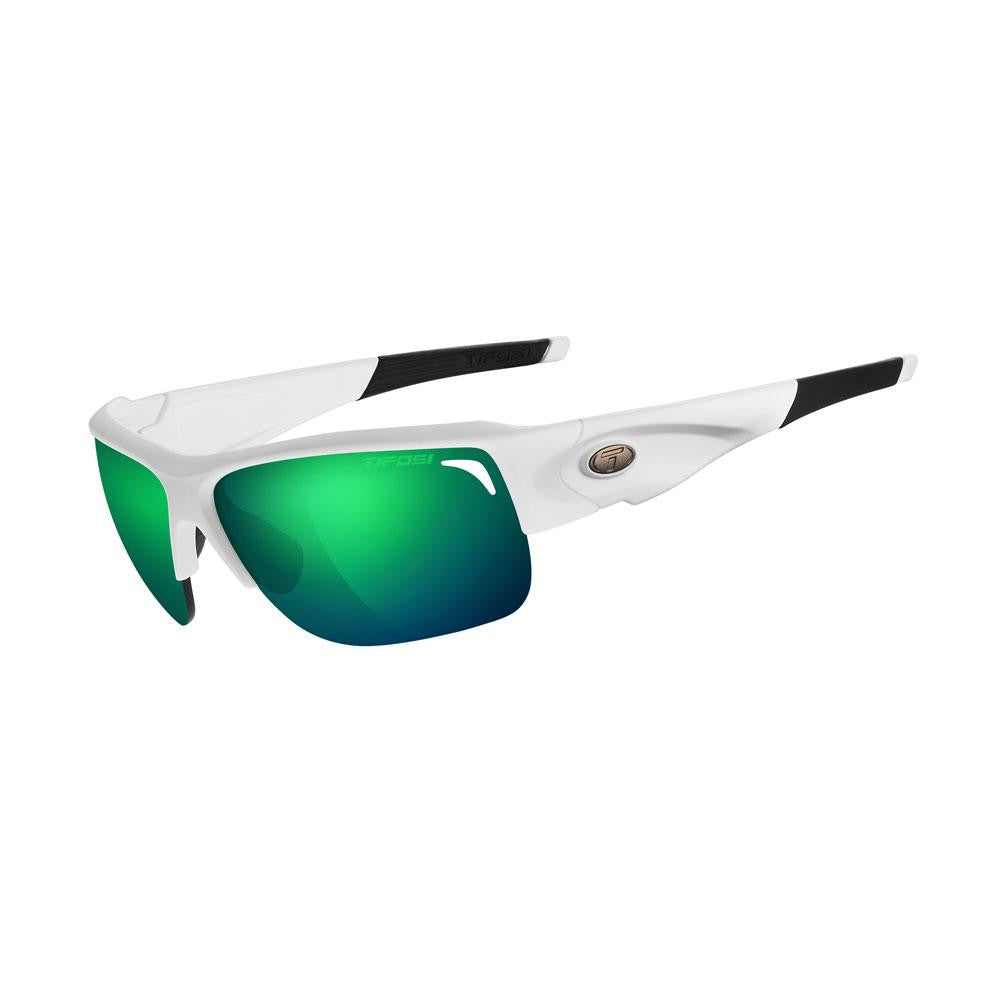 Tifosi Elder Interchangeable Sunglasses - Clarion Mirror Collection - Matte White