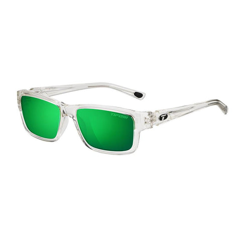 Tifosi Hagen Polarized Single Lens Sunglasses - Clarion Mirror Collection - Crystal Clear