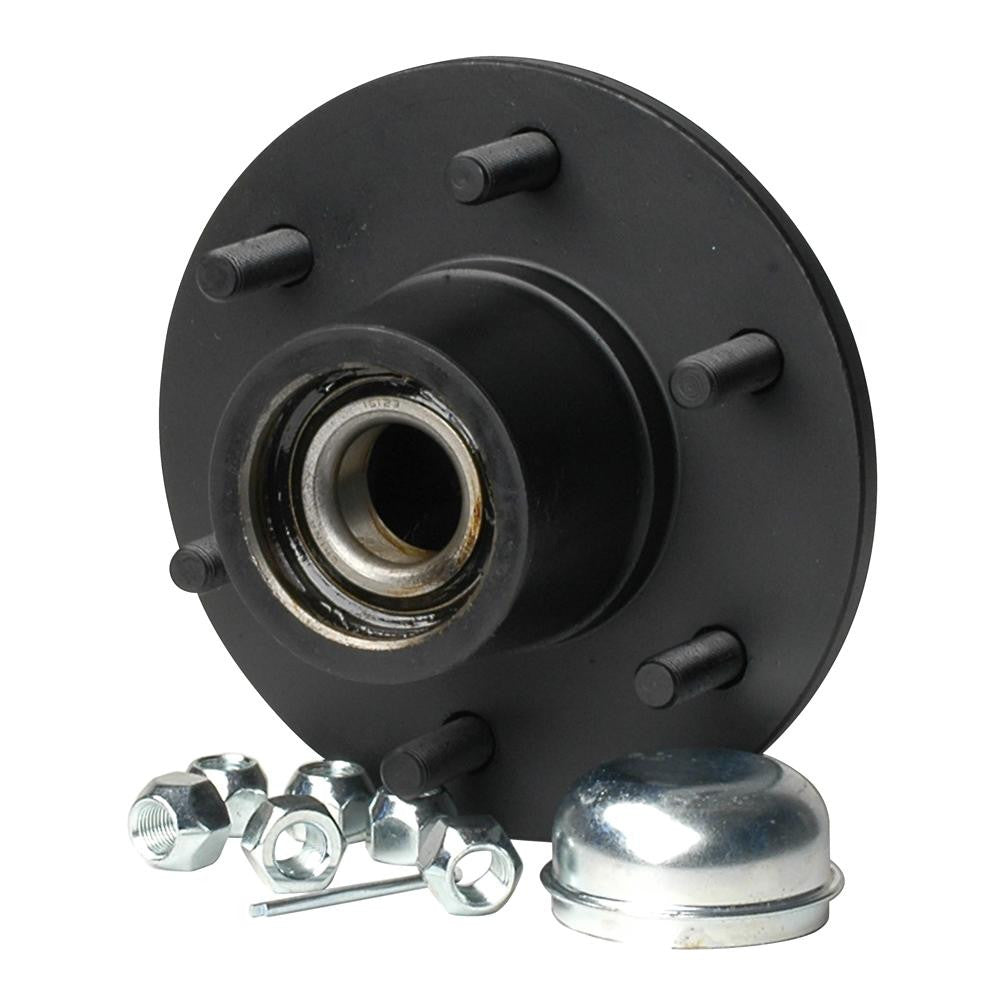 C.E. Smith Trailer Hub Kit - Tapered Spindle - 6x5.5&quot; Stud - 3,000lb Capacity