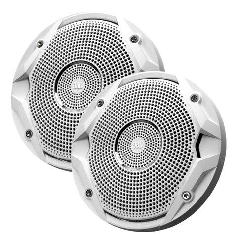 JBL MS6510 150W, 6.5&quot; Dual Cone Marine Speakers - (Pair) White