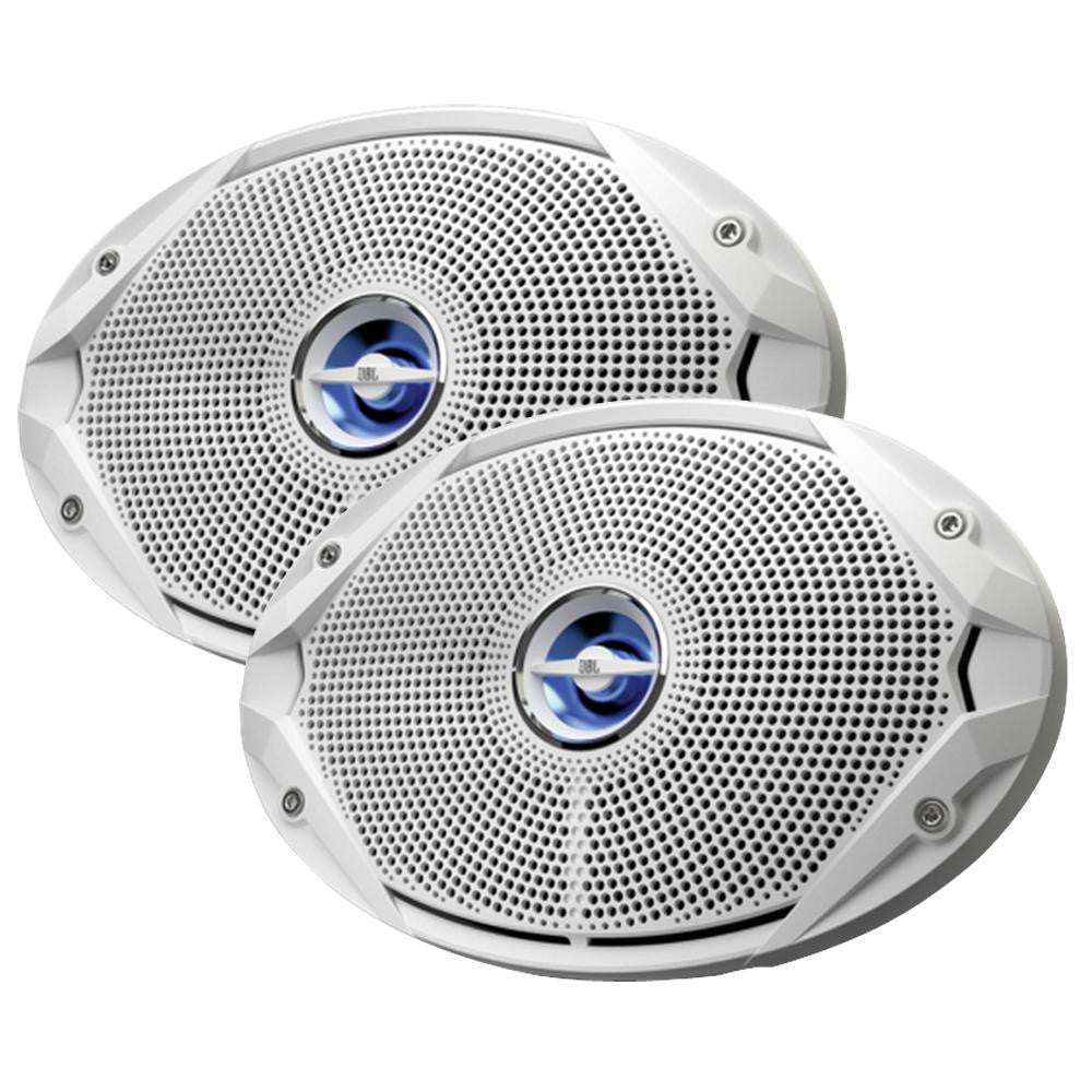 JBL MS9520 300W, 6 x 9 Coaxial Speakers - (Pair) White