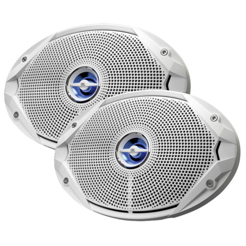 JBL MS9520 300W, 6 x 9 Coaxial Speakers - (Pair) White