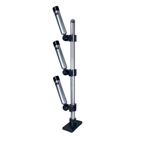 Big Jon Multi-Set Triple Rod Holder Tree - Silver