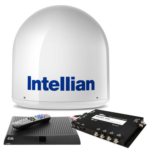 Intellian i2 US System w-DISH-Bell MIM, 15M RG6 Cable, & VIP211z DISH HD Receiver
