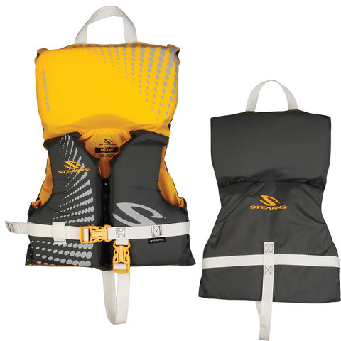Stearns Infant Antimicrobial Nylon Vest Life Jacket - Up to 30lbs - Gold Rush