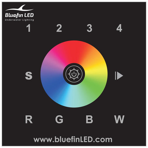Bluefin LED DMX Controller f-Color Change Lights