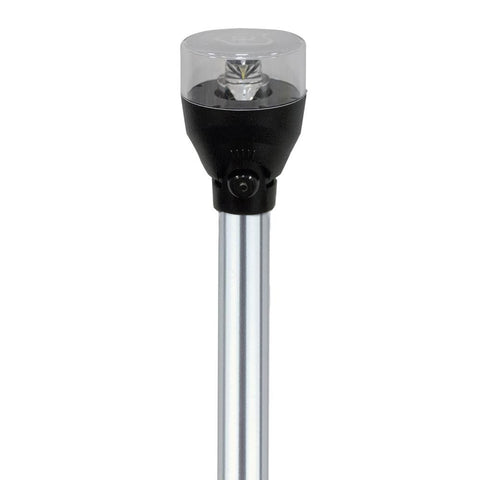 Attwood LED Articulating All-Around Light - 12V - 2-Pin - 54&quot; Pole