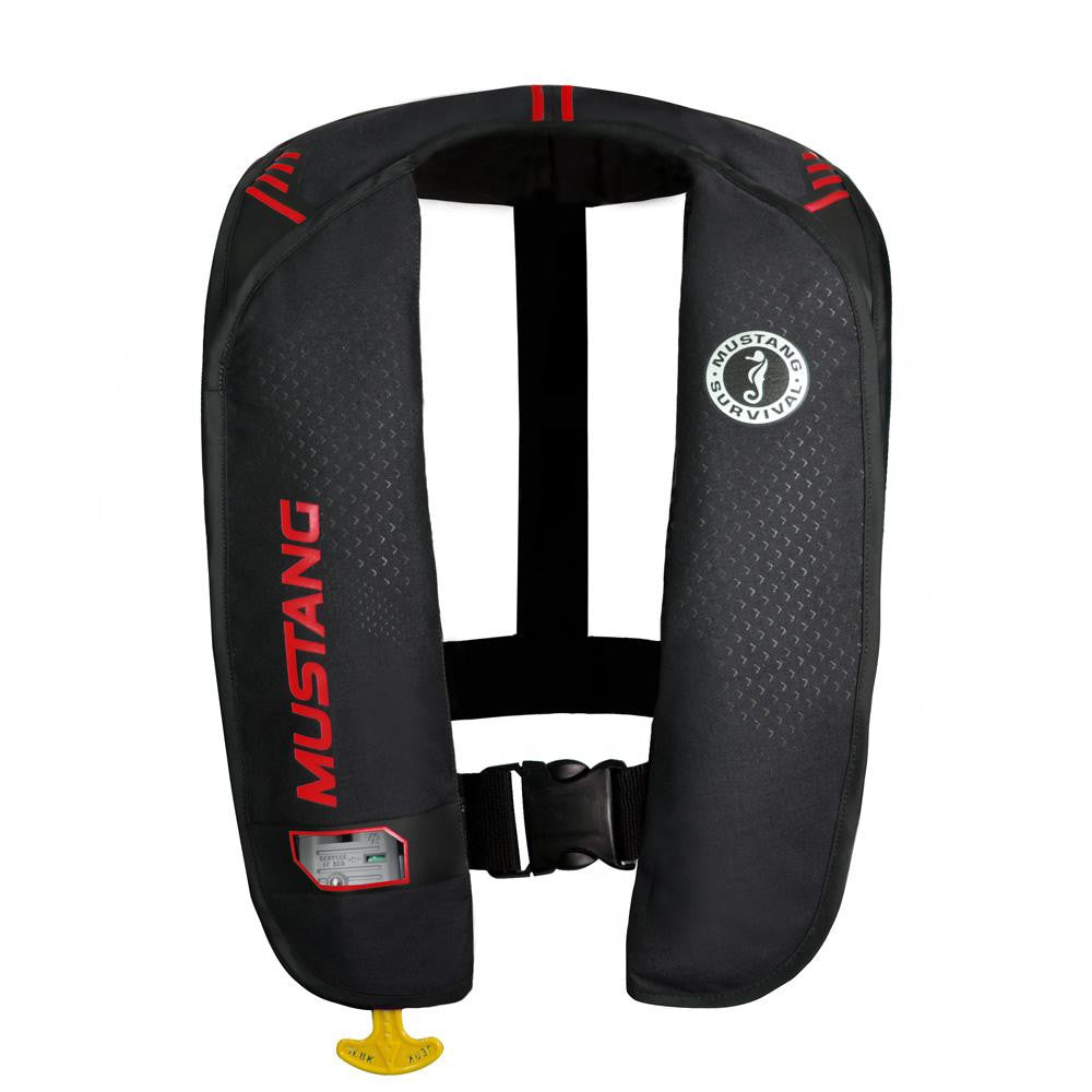 Mustang MIT 100 Inflatable Automatic PFD - Black-Red