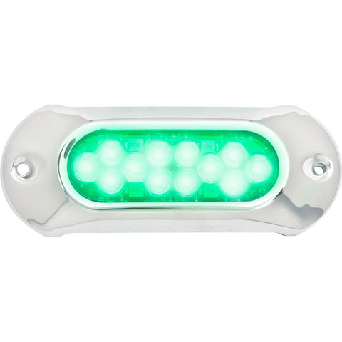 Attwood Light Armor Underwater LED Light - 12 LEDs - Green