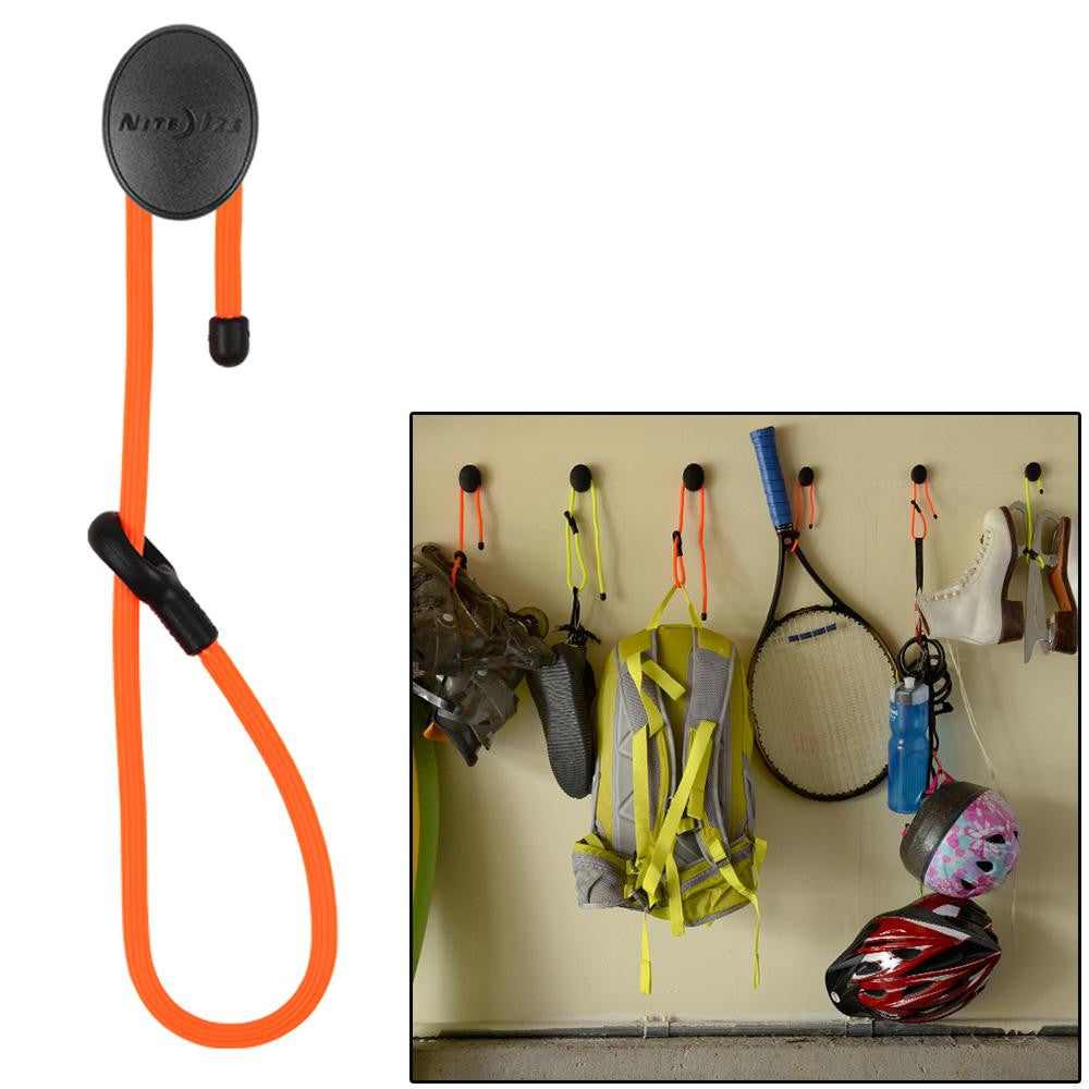 Nite Ize Gear Tie 12&quot; Dockable Twist Tie - Blaze Orange