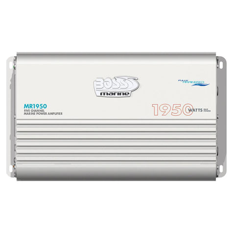 Boss Audio MR1950 Marine 5 Channel Full Range Class A-B Power Amplifier - 1950W