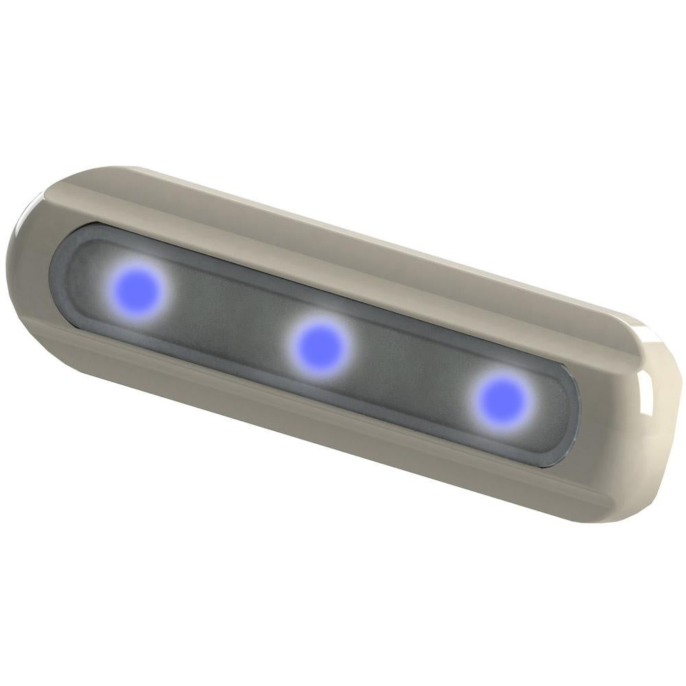 TACO LED Deck Light - Flat Mount - Blue LEDs