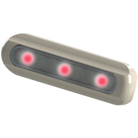 TACO LED Deck Light - Flat Mount - Red LEDs