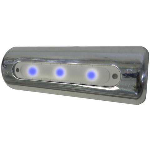 TACO LED Deck Light - Pipe Mount - Blue LEDs