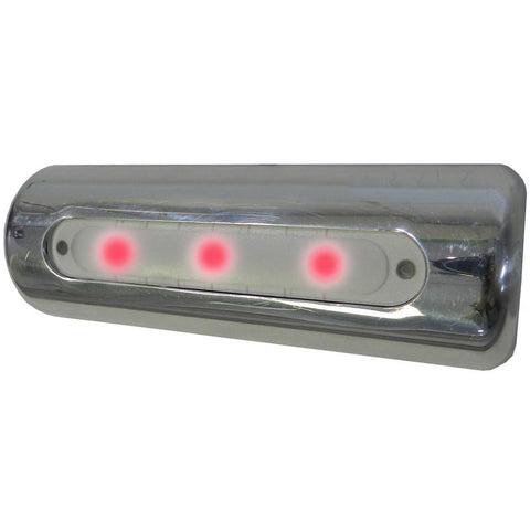 TACO LED Deck Light - Pipe Mount - Red LEDs