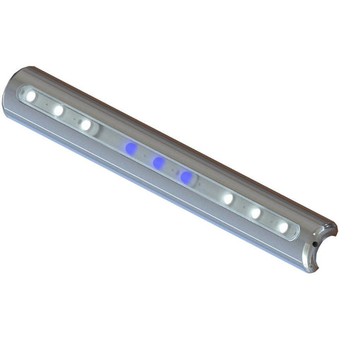 TACO LED T-Top Light - Pipe Mount - White-Blue LEDs