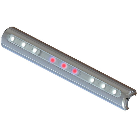 TACO LED T-Top Light - Pipe Mount - White-Red LED