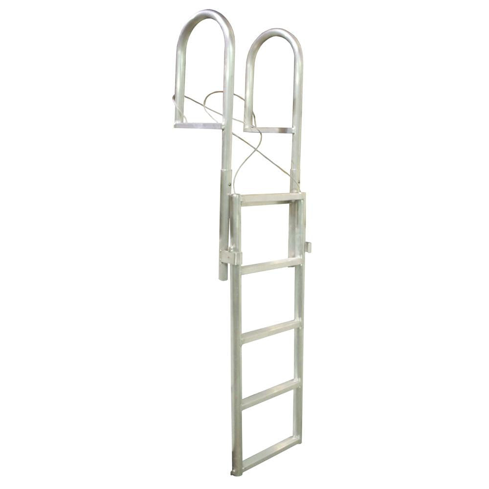 Dock Edge SLIDE-UP Aluminum 5-Step Dock Ladder