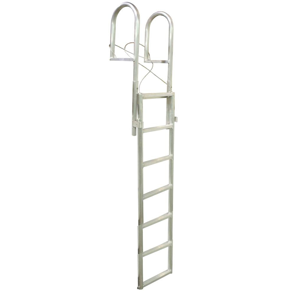 Dock Edge SLIDE-UP Aluminum 7-Step Dock Ladder