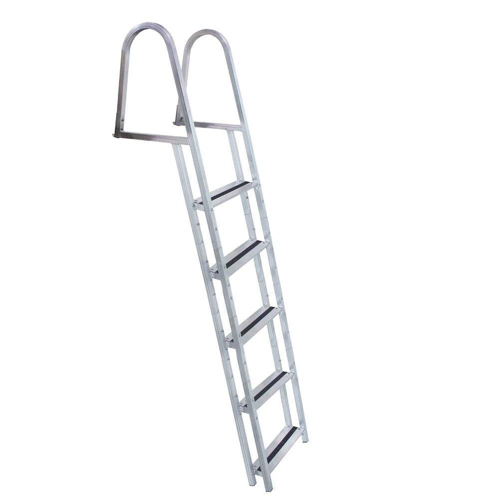 Dock Edge STAND-OFF Aluminum 5-Step Ladder w-Quick Release