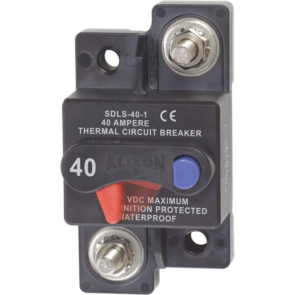 Blue Sea 7172 Klixon Circuit Breaker - Surface Mount 40A