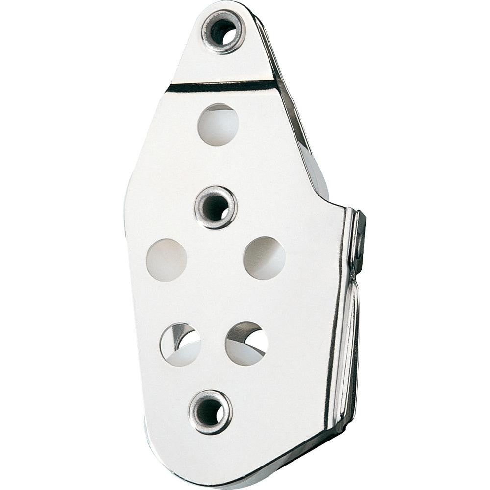 Ronstan Series 29 Fiddle Block - Narrow w-Tube Rivet Head & V-Jam Cleat