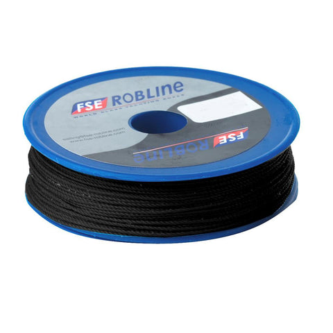 FSE Robline Waxed Tackle Yarn Whipping Twine - Black - 0.8mm x 80M