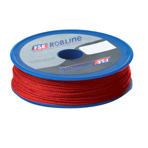 FSE Robline Waxed Tackle Yarn Whipping Twine - Red - 0.8mm x 80M
