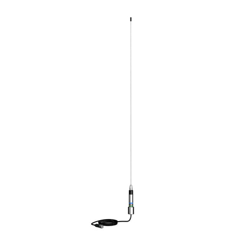 Shakespeare AM-FM Low Profile Stainless Antenna - 25&quot;