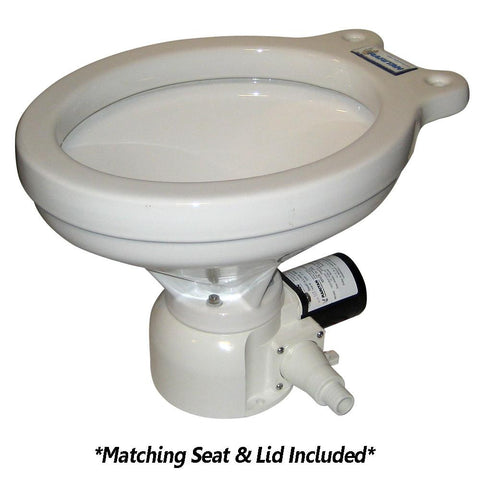 Raritan Sea Era Household Size Toilet - Remote-Pump - Straight & 90&deg; Discharge - Smart Switch - White