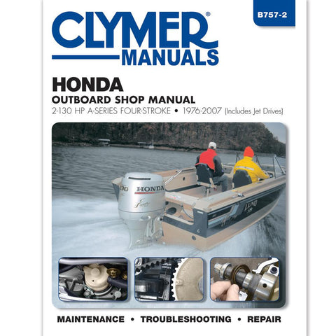 Clymer Honda 2-130 HP Four-Stroke Outboards (includes Jet-Drives), 1976-2007