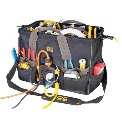 CLC Tech Gear Power Distribution Tool Bag - 18&quot;