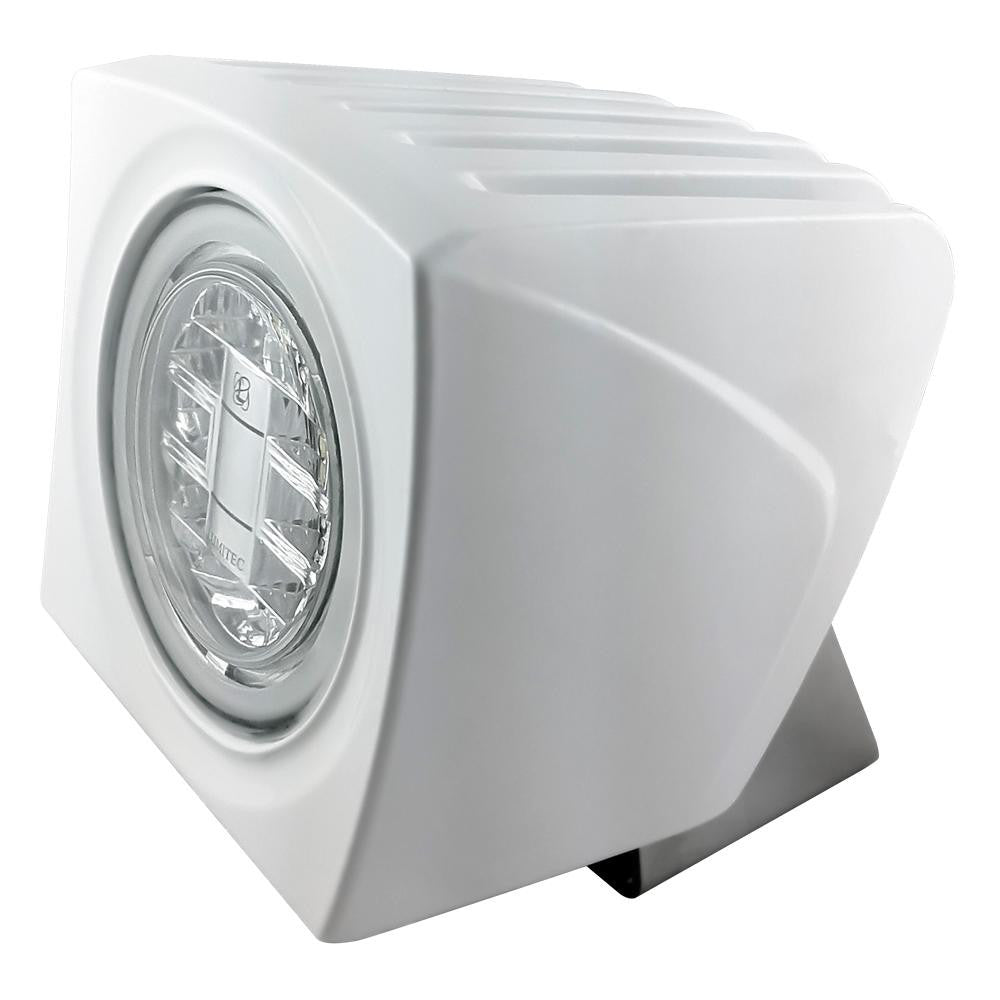 Lumitec Cayman Superwhite Flood Light - White Finish - Super White Dimming