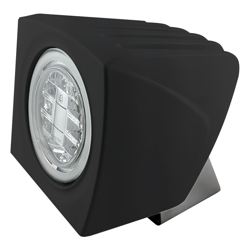 Lumitec Cayman Flood Light - Black Finish - Super White Dimming