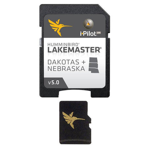 HumminbIrd Lakemaster Chart - Dakotas-Nebraska - MicroSD-SD