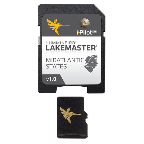 Humminbird LakeMaster Chart - MidAtlantic States - MicroSD-SD