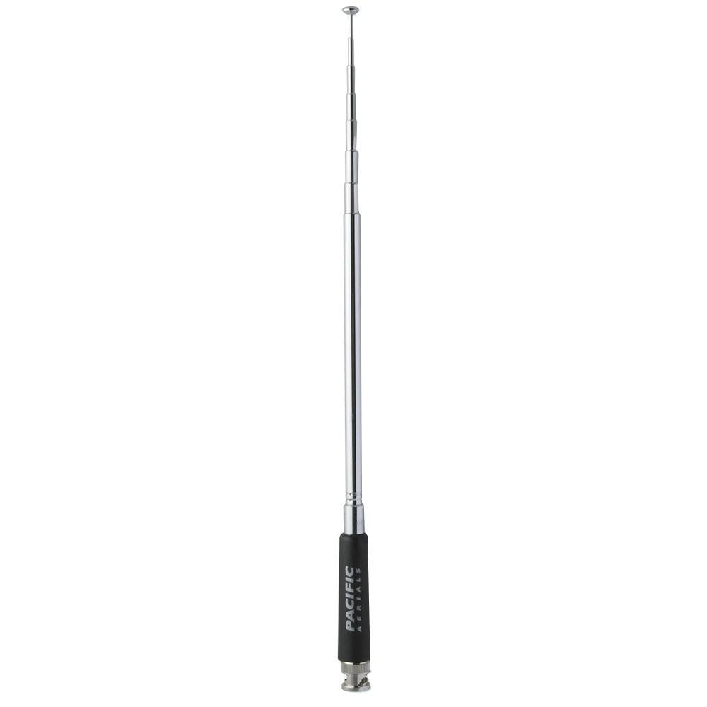 Pacific Aerials Telescopic 1m VHF Antenna f-Handheld VHFs w-BNC Connector